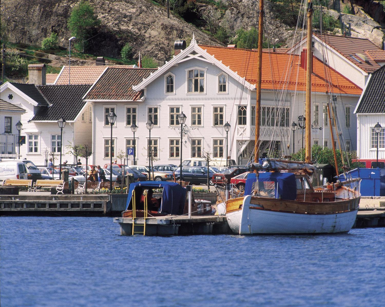Lillesand Hotel Norge Exterior foto